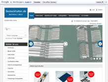 Tablet Screenshot of besteckhalter.de